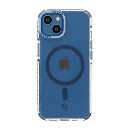 iPhone 13/14 Rvelon Mobilskal Magnet Förstärkt - Blå image 3