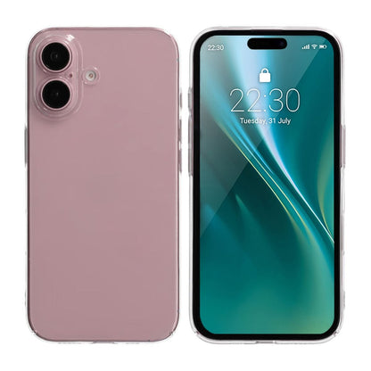 iPhone 16 Plus Mobilskal Ultratunt TPU - Vit image 1