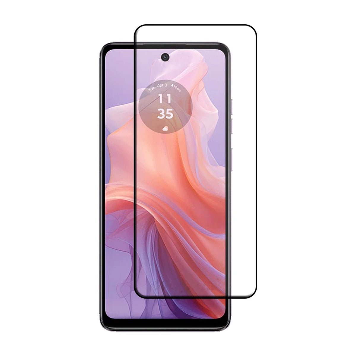 Skärmskydd Motorola Moto E14 Härdat Glas (miljö) image 1