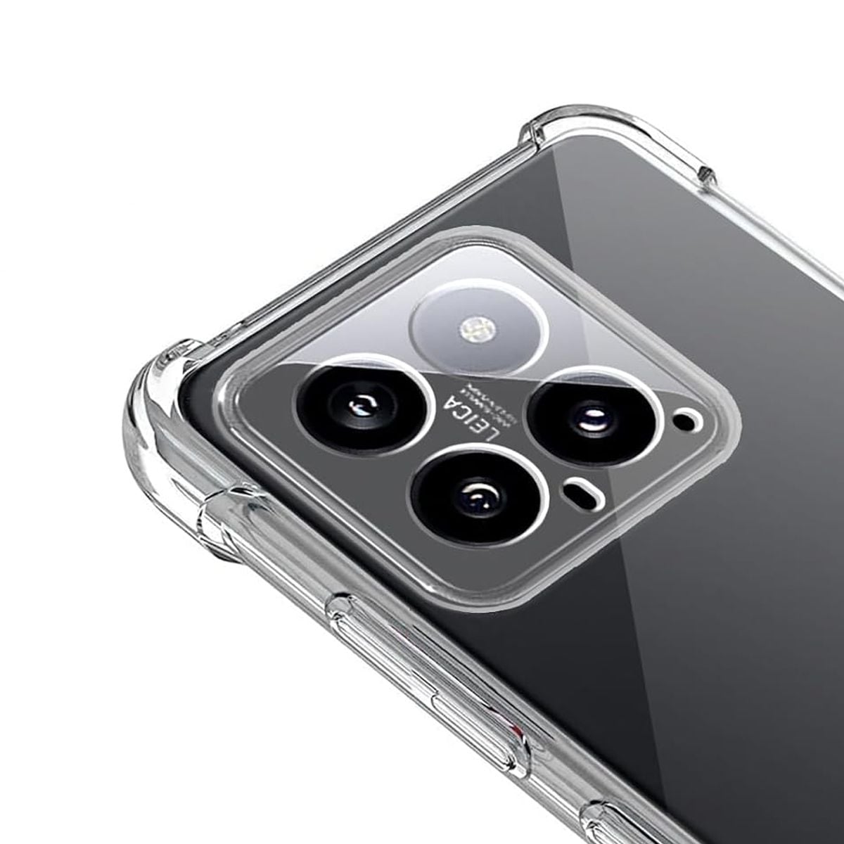 Xiaomi 14 Mobilskal Stöttåligt - Transparent image 2
