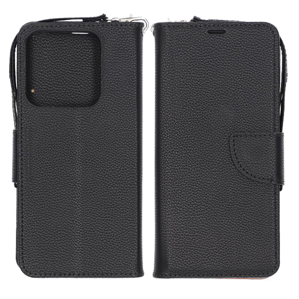 Xiaomi 14 Plåboksfodral med Stativ - Svart image 1