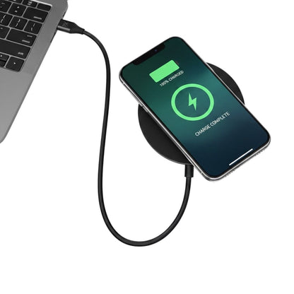 Rvelon Trådlös MagSafe Laddare med Stativ Qi2 15W USB-C - Svart image 5
