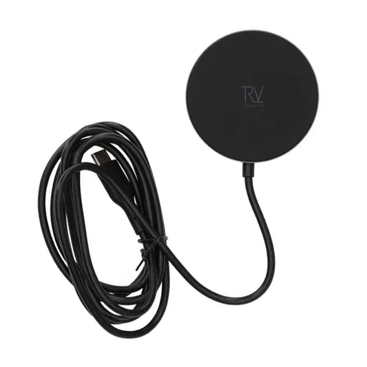 Rvelon Trådlös MagSafe Laddare med Stativ Qi2 15W USB-C - Grå image 1