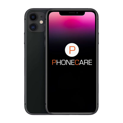 Begagnad iPhone 11 64GB Svart - Bra skick image 1