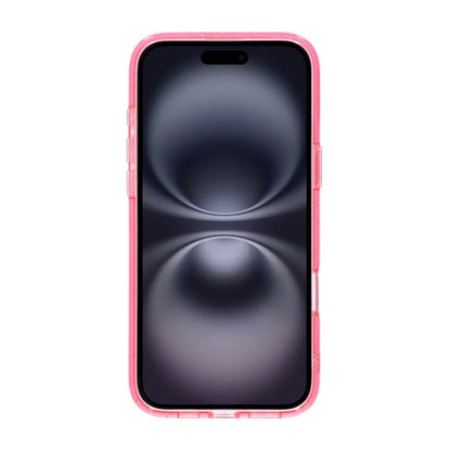 iPhone 16 Plus Rvelon Mobilskal TPU med MagSafe - Glitter Rosa image 2