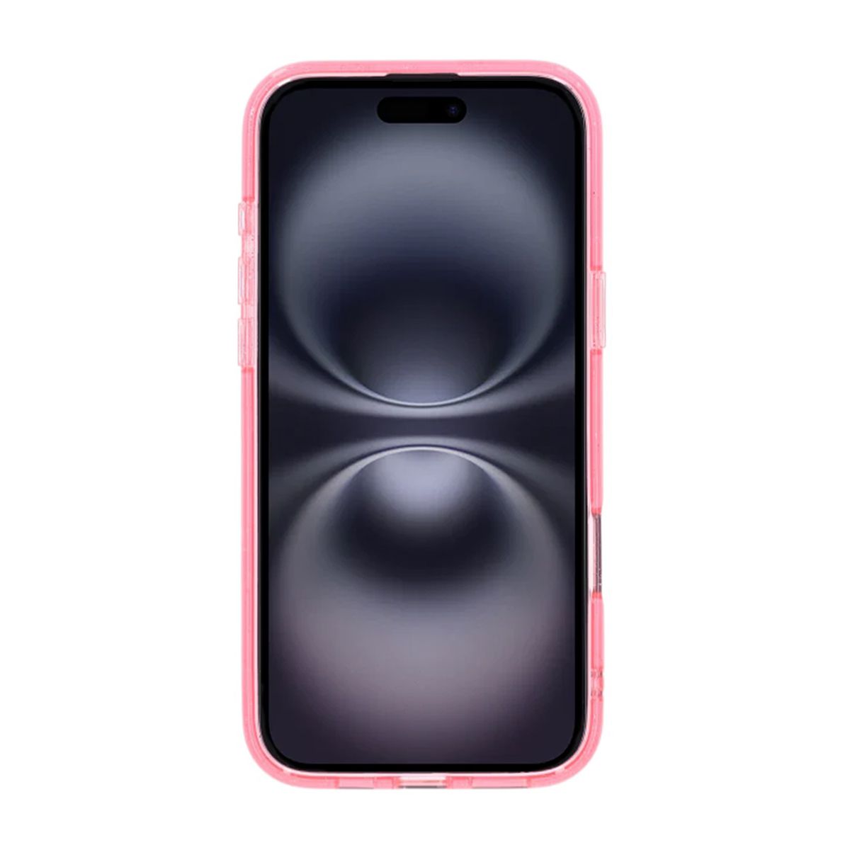 iPhone 16 Pro Max Rvelon Mobilskal TPU med MagSafe - Glitter Rosa image 2