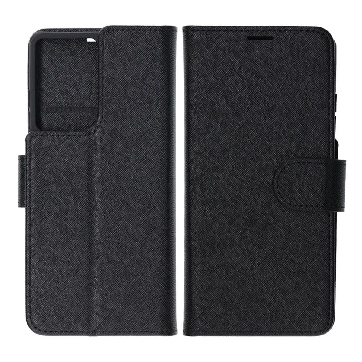 Motorola Moto G85 Plånboksfodral med Stativ - Svart image 1