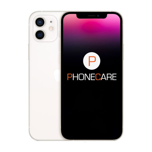 Begagnad iPhone 12 mini 128GB White - Mycket bra skick (A) image 1