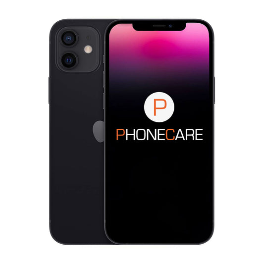 Begagnad iPhone 12 256GB Svart - Använt skick image 1