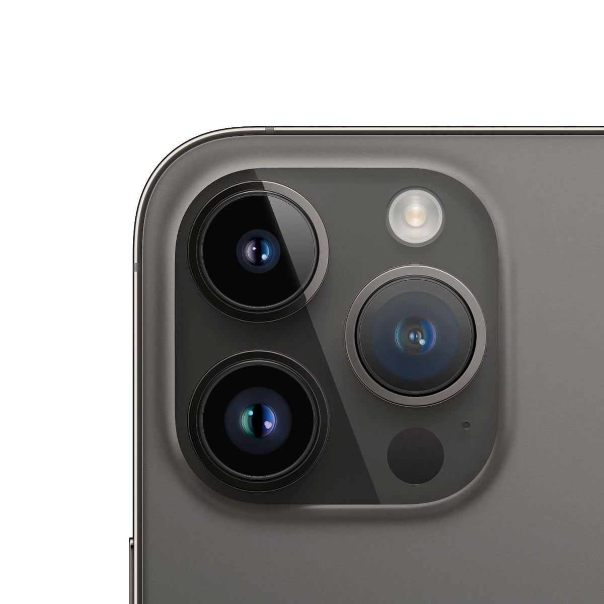 Begagnade iPhone14 Pro 128GB Black- Mycket bra skick (A) image 3