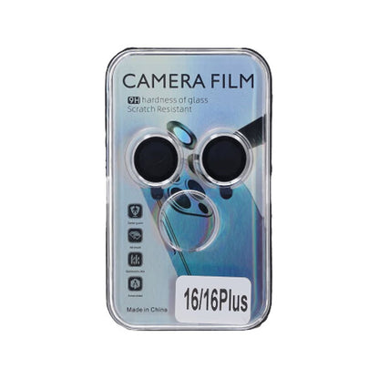 iPhone 16 /16 Plus Lins Kameraskydd - Silver image 3