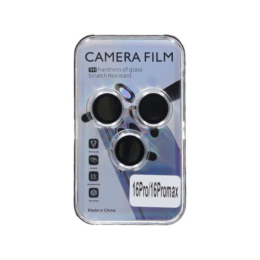 iPhone 16 Pro/16 Pro Max Lins Kameraskydd - Silver image 3