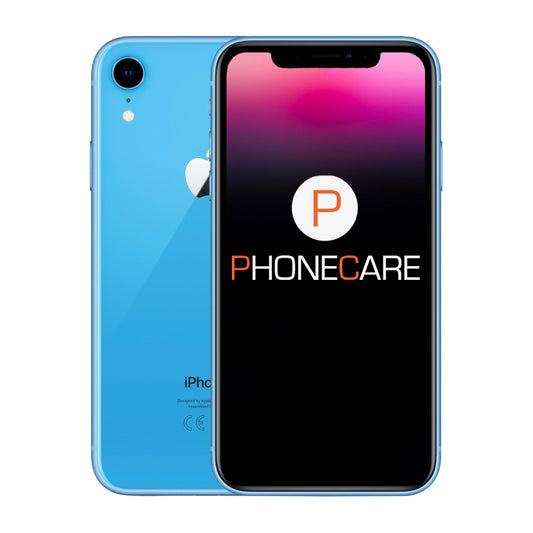 Begagnad iPhone XR 128GB Blå – Mycket bra skick (A) image 1