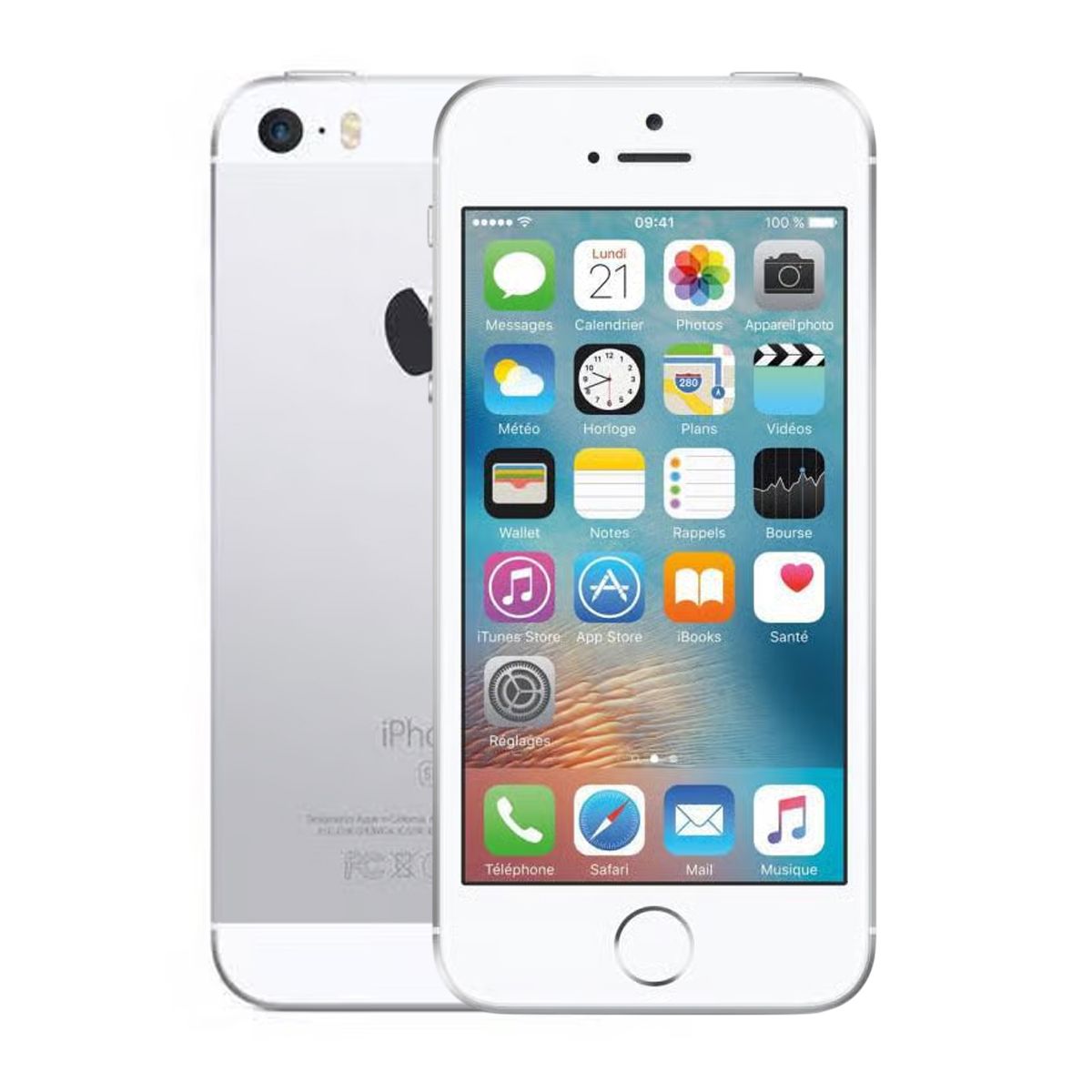 Begagnad iPhone SE 16GB Silver - Använt skick image 1
