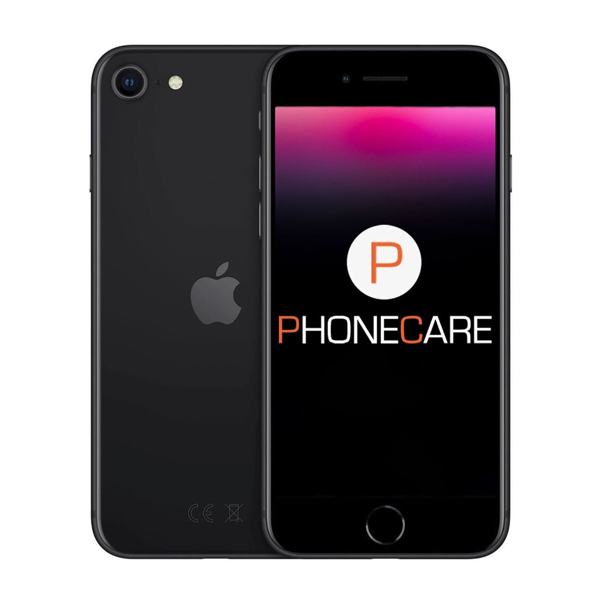 Begagnad iPhone SE 2020 128GB Svart - Bra skick image 1
