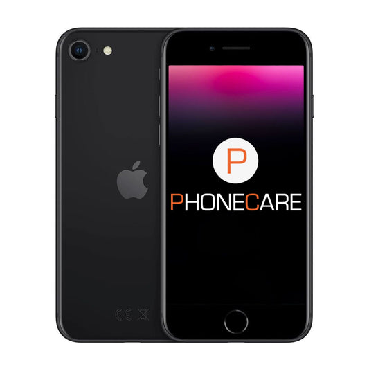 Begagnad iPhone SE 2020 128GB Svart - Använt skick image 1
