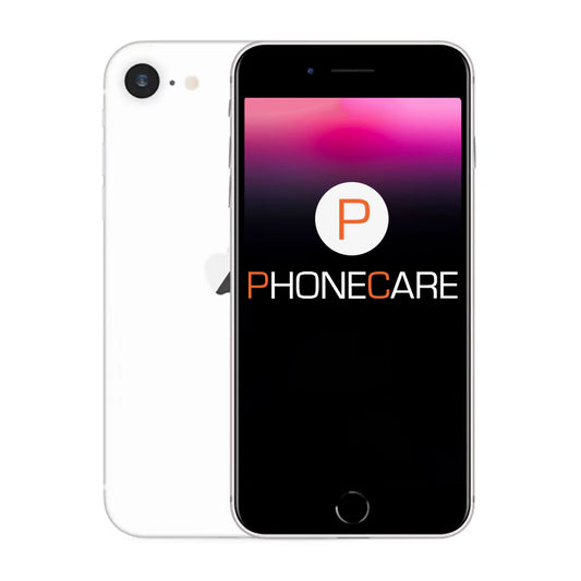 Begagnad iPhone SE 2020 128GB Vit - Använt skick image 1