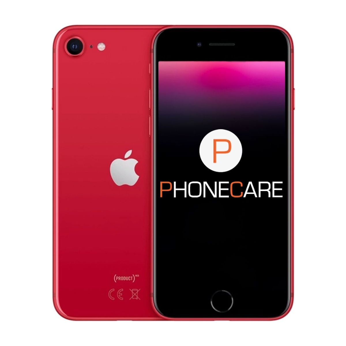 iPhone SE A1662 (2nd gen) 128GB Red- Använt skick (C) image 1