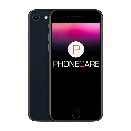 Begagnad iPhone SE 2022 128GB Midnatt - Använt skick image 1