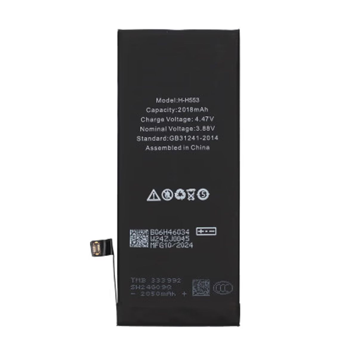 iPhone SE 2022 Batteri Hög Kvalité image 2