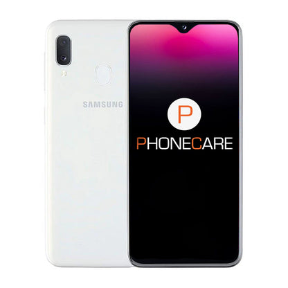 Begagnad Samsung Galaxy A20e 32GB Vit - Bra skick image 1