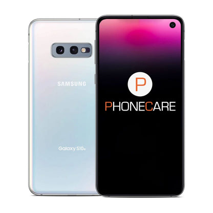 Begagnad Samsung Galaxy S10e 128GB Vit - Bra skick image 1