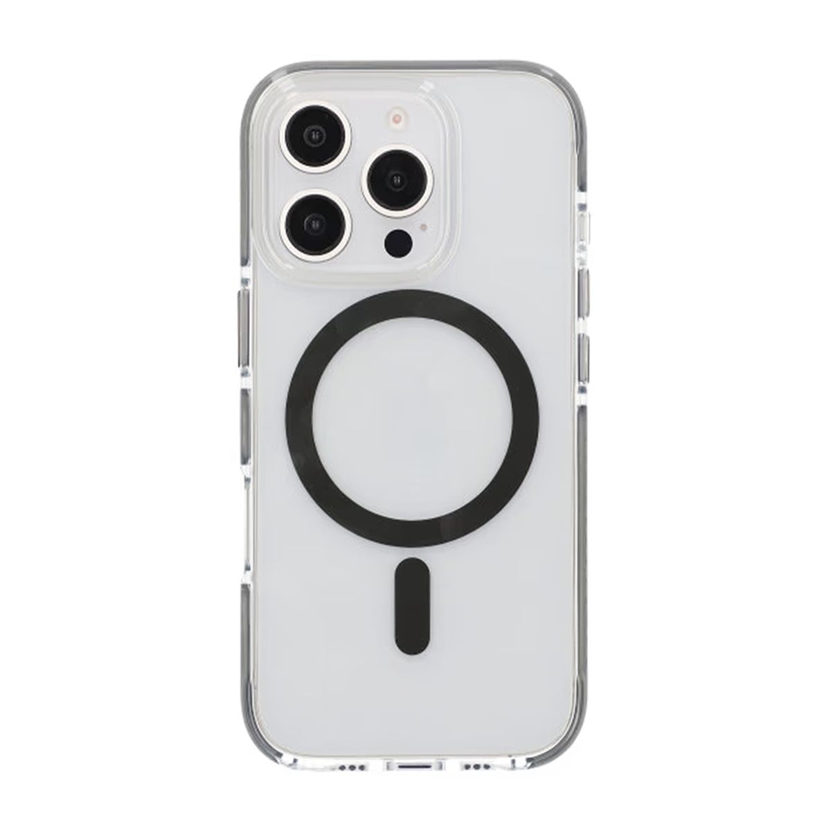 iPhone 16 Pro Mobilskal Magnet Dubbelskydd - Grå image 3