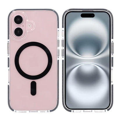 iPhone 16 Mobilskal Magnet Dubbelskydd - Svart image 1