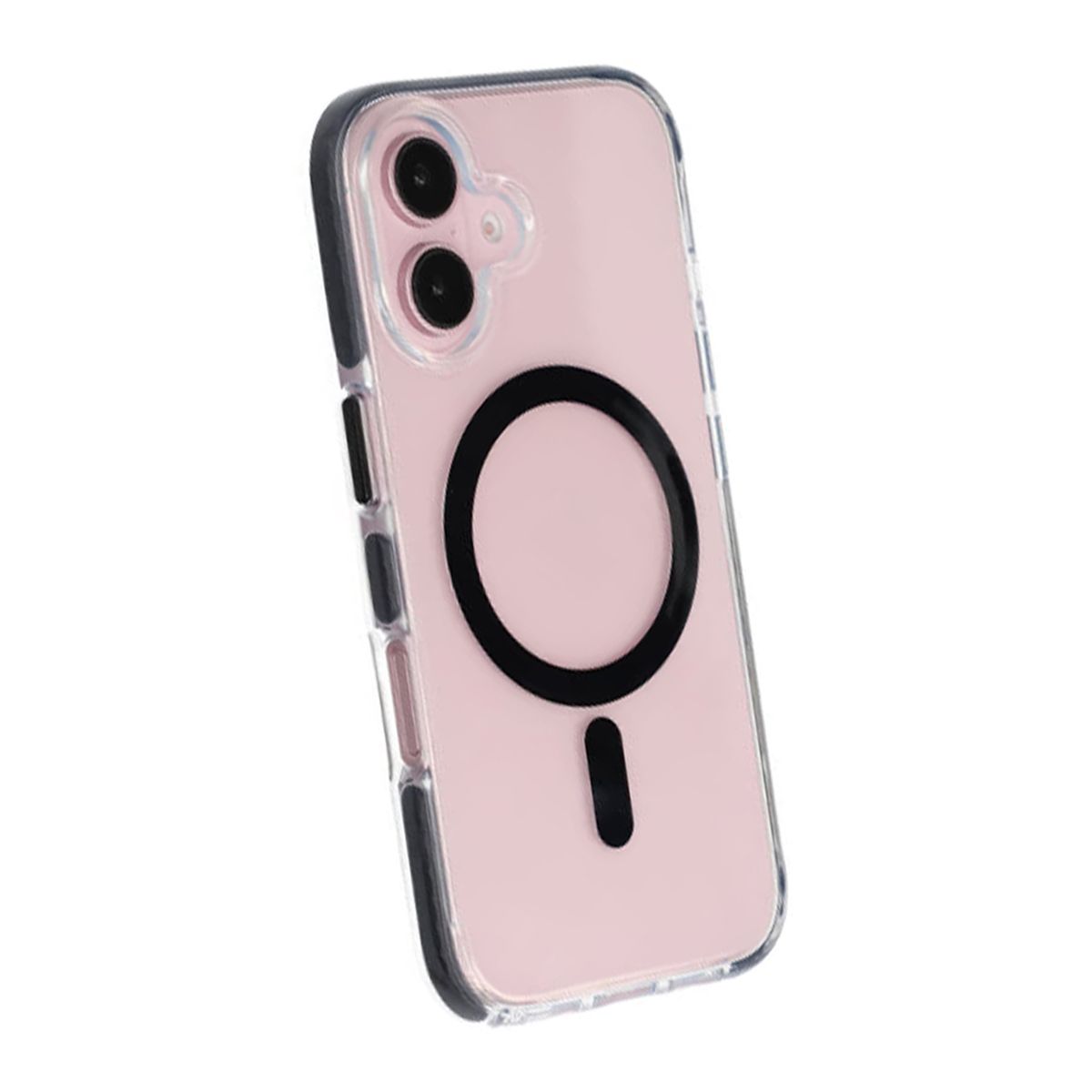 iPhone 16 Mobilskal Magnet Dubbelskydd - Svart image 5