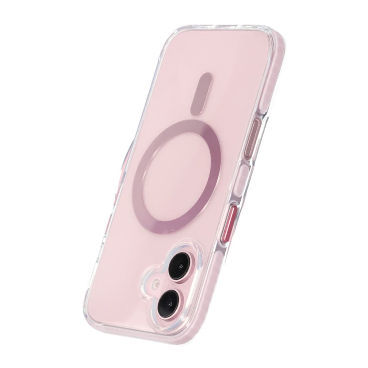 iPhone 16 Mobilskal Magnet Dubbelskydd - Rosa image 4