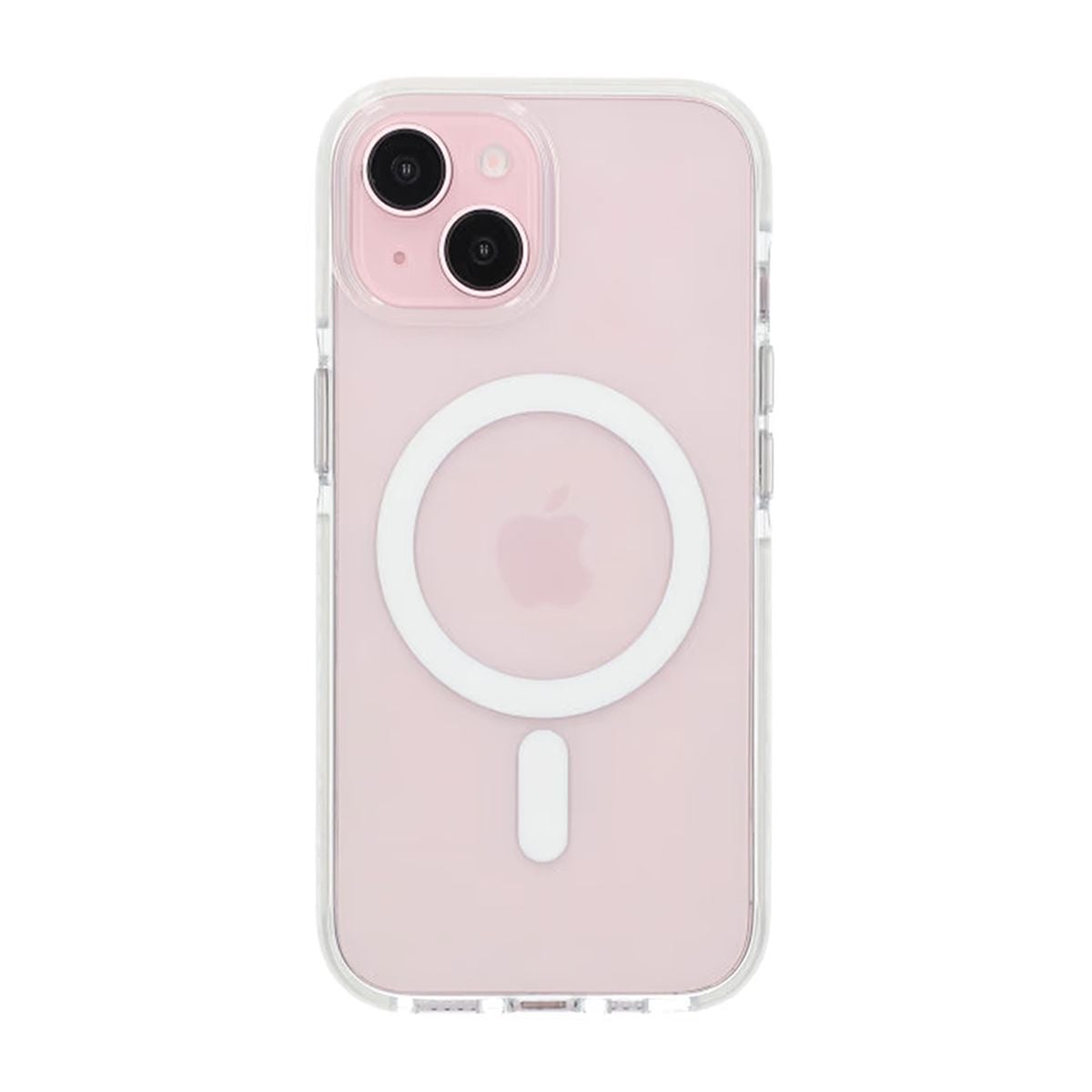iPhone 15 Mobilskal Magnet Dubbelskydd - Vit image 3