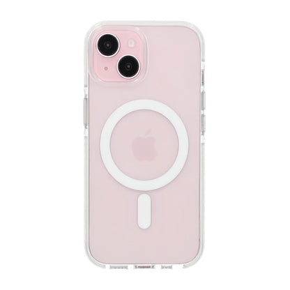 iPhone 15 Mobilskal Magnet Dubbelskydd - Vit image 3