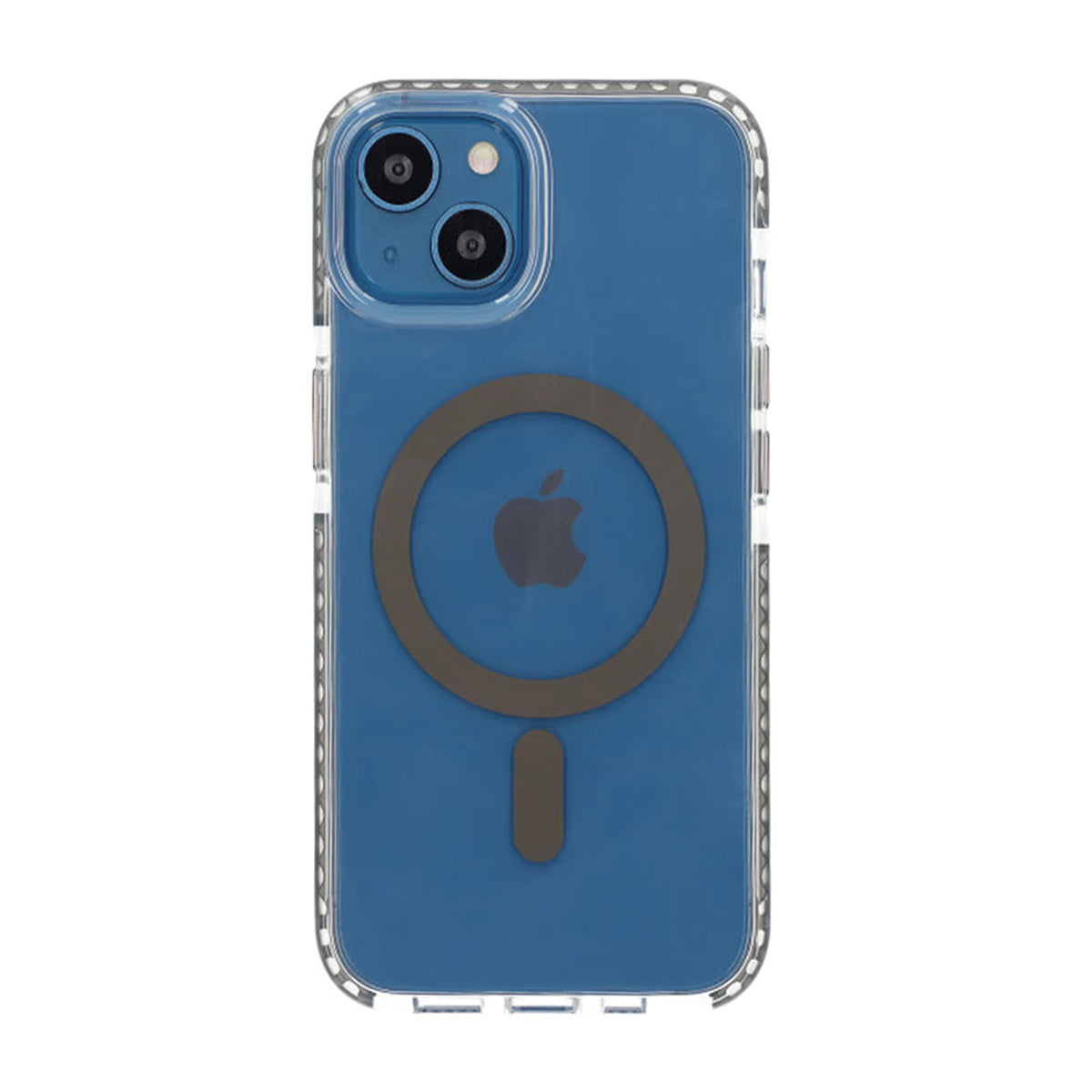 iPhone 13/14 Mobilskal Magnet Dubbelskydd - Grå image 3
