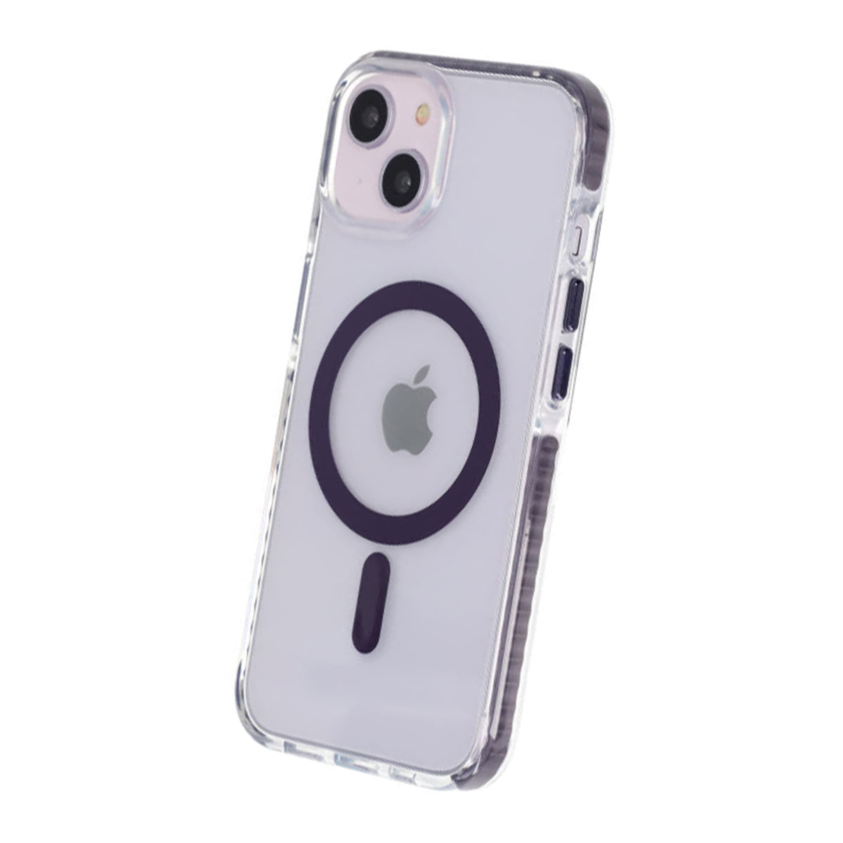 iPhone 13/14 Mobilskal Magnet Dubbelskydd - Lila image 4