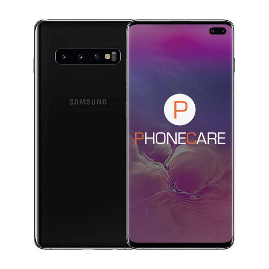 Begagnad Samsung Galaxy S10 Plus 128GB Svart - Använt skick image 1