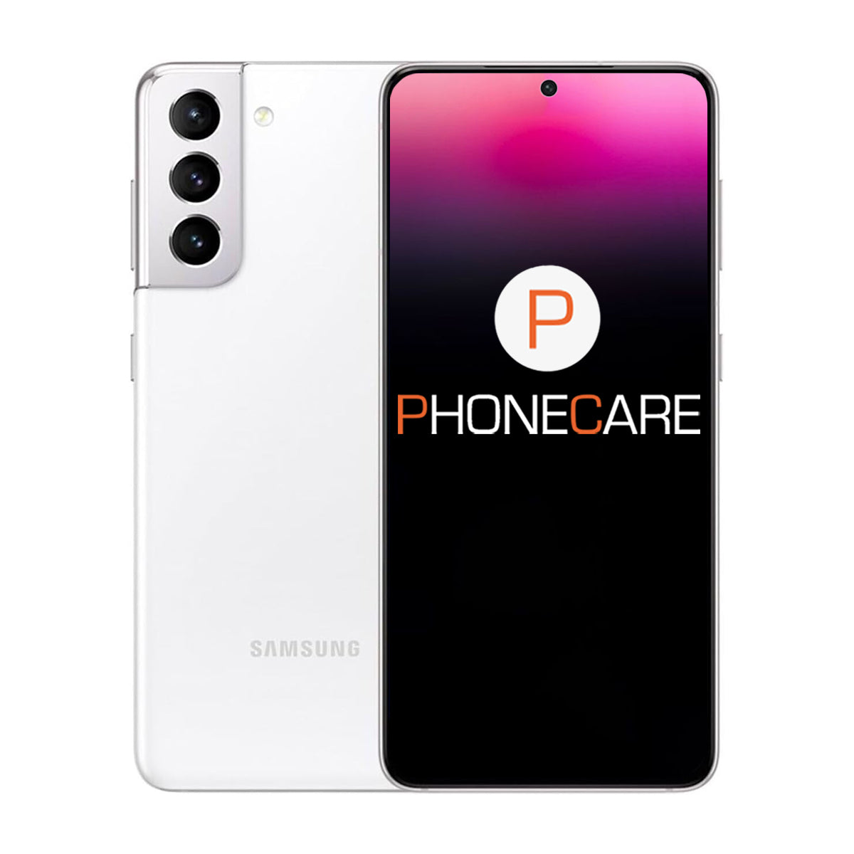 Begagnad Samsung Galaxy S21 128GB Phantom White – Bra skick (B) image 1