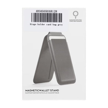 Korthållare Magsafe Utfällbar för iPhone - Grå image 5
