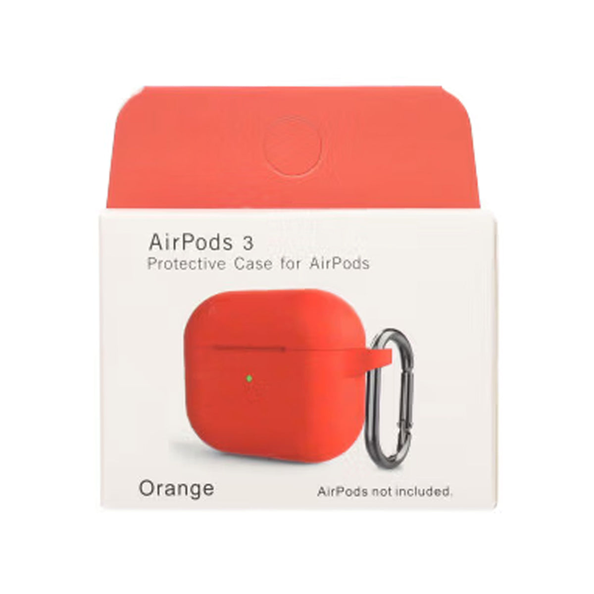 AirPods 3 Fodral Silikon - Orange image 3