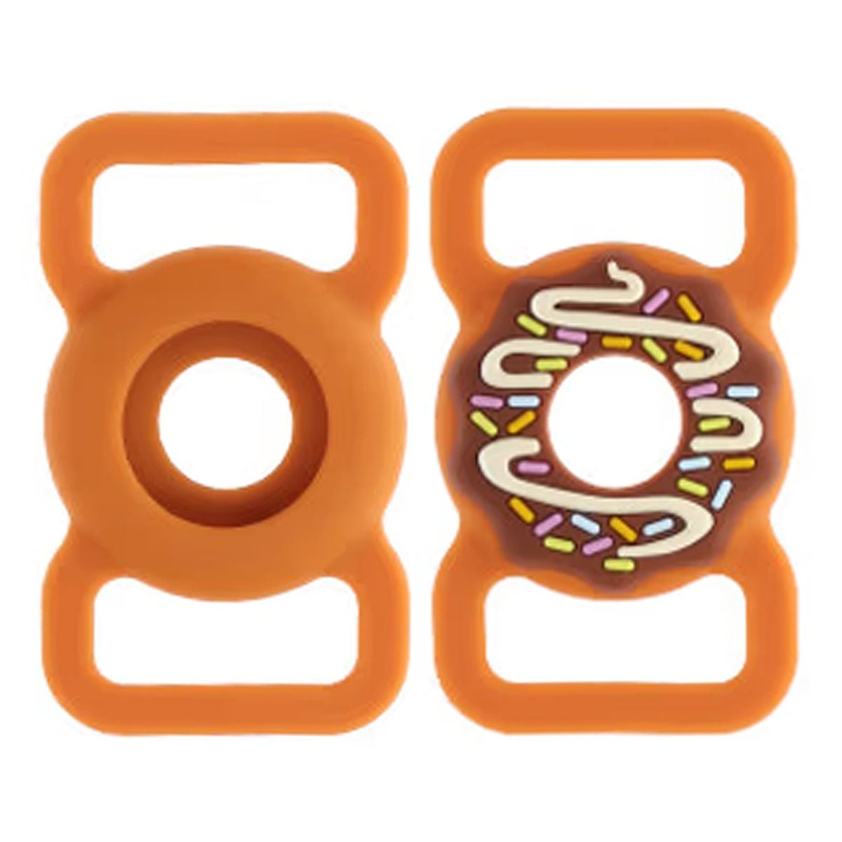 AirTag Fodral Silikon - Donut brun image 1