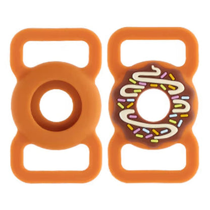 AirTag Fodral Silikon - Donut brun image 1