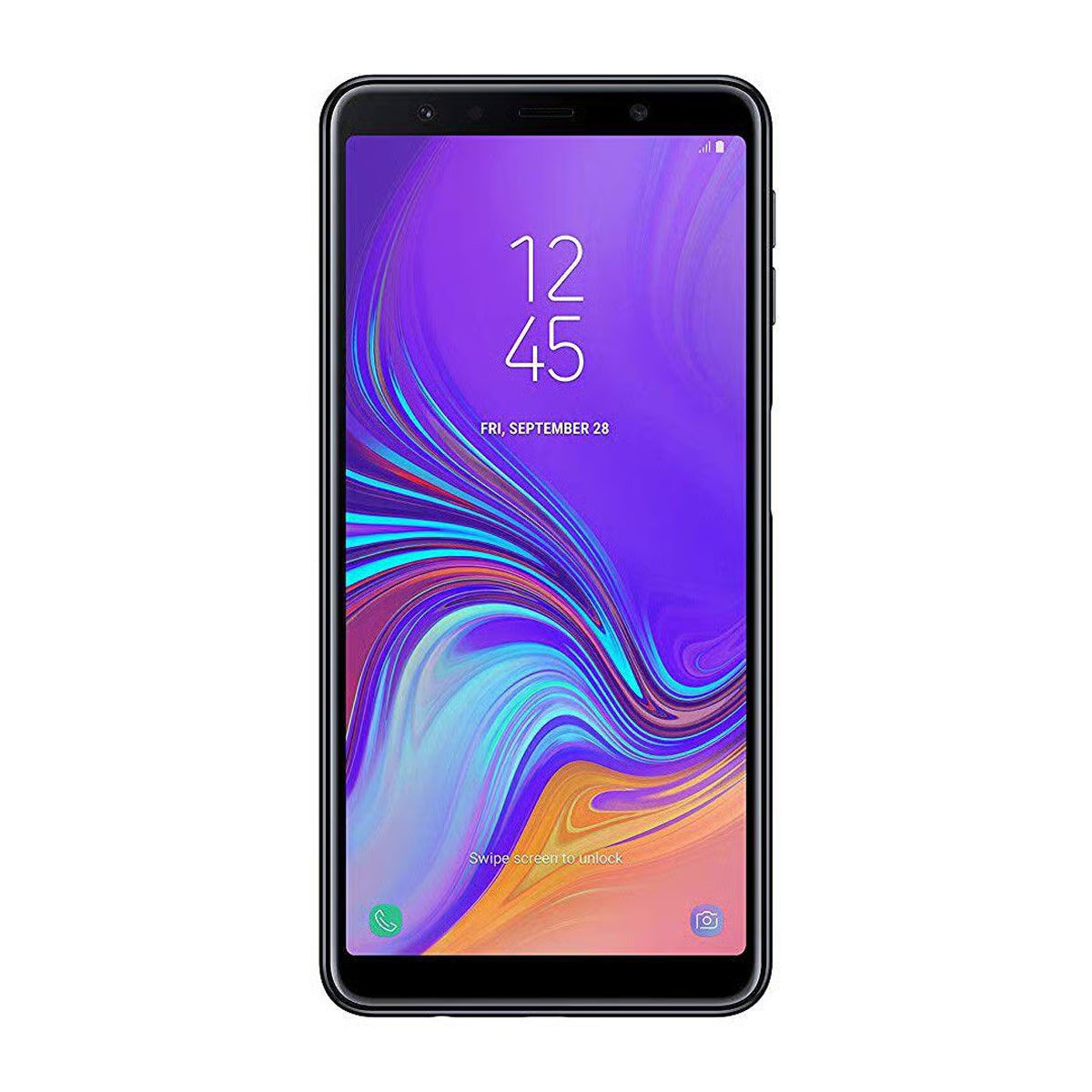 Begagnad Samsung Galaxy A7 64GB Svart - Mycket bra skick image 2