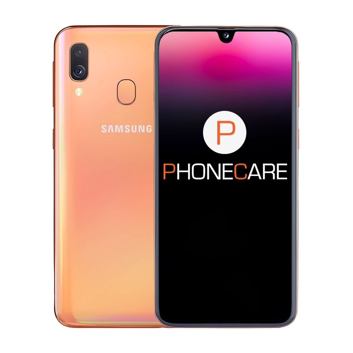 Samsung Galaxy A40 SM-A405FN/DS 64GB Coral - Bra skick (B) image 1