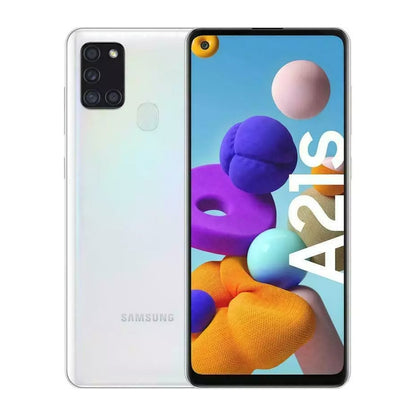 Begagnad Galaxy A21s 32GB White - Mycket bra skick (A) image 1