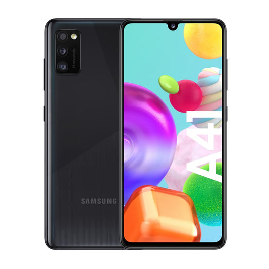 Begagnad Galaxy A41 64GB Prism Crush Black - Mycket bra skick (A) image 1
