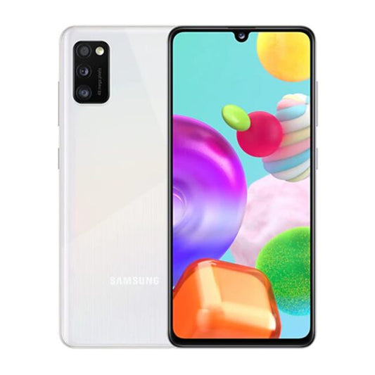 Begagnad Galaxy A41 64GB White - Bra skick (B) image 1