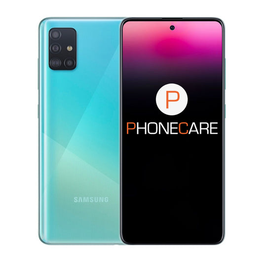 Begagnad Galaxy A51 128GB Blue - Bra skick (B) image 1