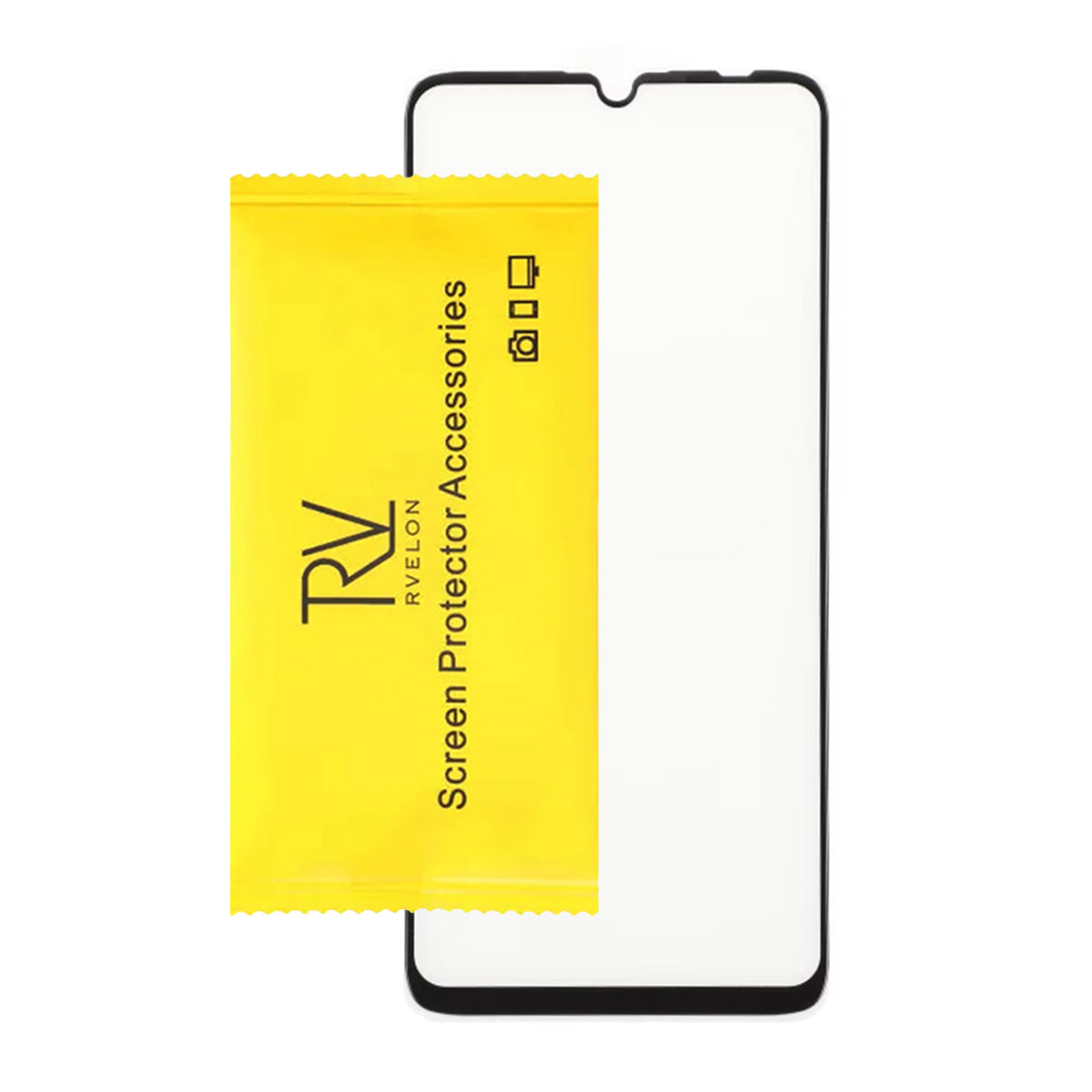 Skärmskydd Samsung Galaxy A05S med Aluminium ram (bulk) image 3