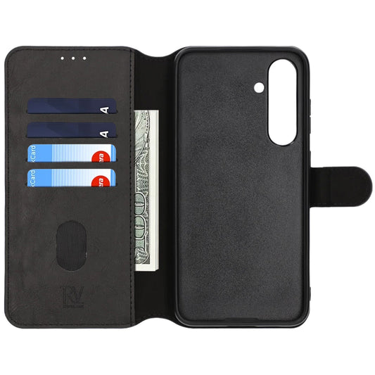 Samsung Galaxy S24 FE Plånboksfodral Magnet Rvelon - Svart image 2