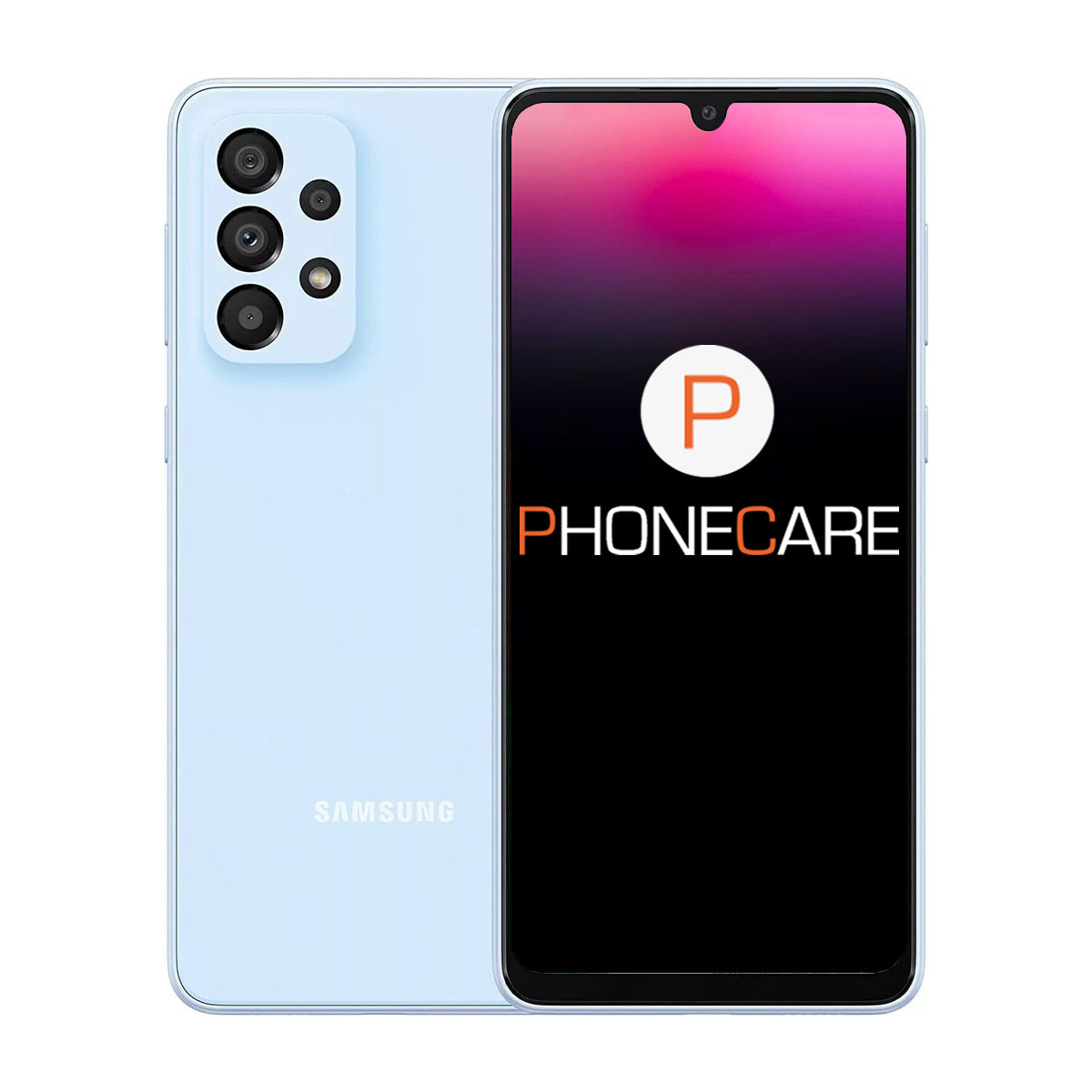 Samsung Galaxy A33 5G SM-A336B/DSN 128GB Blå - Bra skick (B) image 1