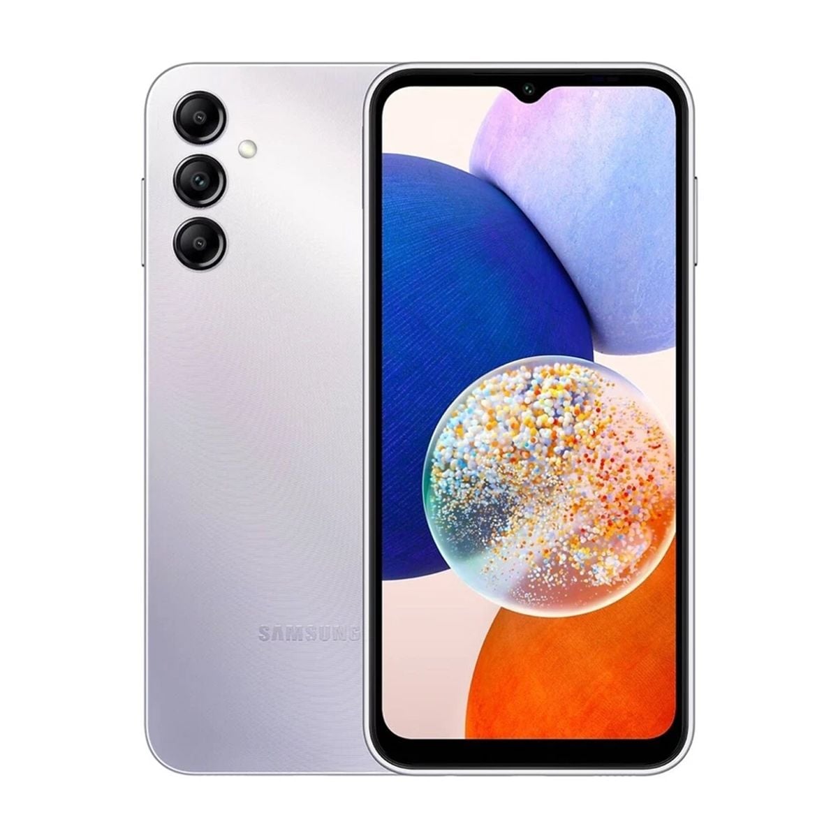 Begagnad Samsung Galaxy A14 64GB Silver - Mycket bra skick image 1